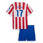 Atletico Madrid David Hancko #17 Hjemmebanetrøje Børn 2025-26 Kort ærmer (+ bukser)