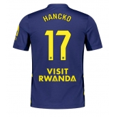 Atletico Madrid David Hancko #17 Udebanetrøje 2025-26 Kort ærmer