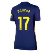Atletico Madrid David Hancko #17 Udebanetrøje Dame 2025-26 Kort ærmer