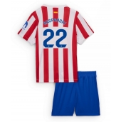 Atletico Madrid Giacomo Raspadori #22 Hjemmebanetrøje Børn 2025-26 Kort ærmer (+ bukser)
