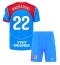 Atletico Madrid Giacomo Raspadori #22 Tredje trøje Børn 2025-26 Kort ærmer (+ bukser)
