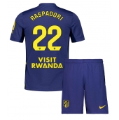 Atletico Madrid Giacomo Raspadori #22 Udebanetrøje Børn 2025-26 Kort ærmer (+ bukser)