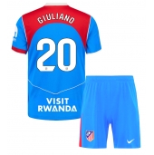 Atletico Madrid Giuliano Simeone #20 Tredje trøje Børn 2025-26 Kort ærmer (+ bukser)