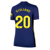 Atletico Madrid Giuliano Simeone #20 Udebanetrøje Dame 2025-26 Kort ærmer