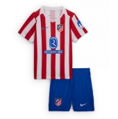 Atletico Madrid Hjemmebanetrøje Børn 2025-26 Kort ærmer (+ bukser)