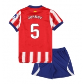 Atletico Madrid Johnny Cardoso #5 Hjemmebanetrøje Børn 2026-27 Kort ærmer (+ bukser)