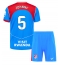Atletico Madrid Johnny Cardoso #5 Tredje trøje Børn 2025-26 Kort ærmer (+ bukser)