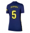 Atletico Madrid Johnny Cardoso #5 Udebanetrøje Dame 2025-26 Kort ærmer
