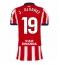 Atletico Madrid Julian Alvarez #19 Hjemmebanetrøje Dame 2026-27 Kort ærmer