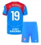 Atletico Madrid Julian Alvarez #19 Tredje trøje Børn 2025-26 Kort ærmer (+ bukser)