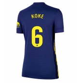 Atletico Madrid Koke #6 Udebanetrøje Dame 2025-26 Kort ærmer