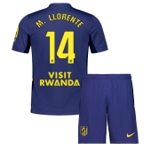 Atletico Madrid Marcos Llorente #14 Udebanetrøje Børn 2025-26 Kort ærmer (+ bukser)