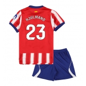 Atletico Madrid Morten Hjulmand #23 Hjemmebanetrøje Børn 2026-27 Kort ærmer (+ bukser)