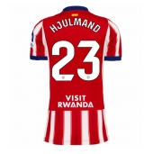 Atletico Madrid Morten Hjulmand #23 Hjemmebanetrøje Dame 2026-27 Kort ærmer
