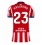 Atletico Madrid Morten Hjulmand #23 Hjemmebanetrøje Dame 2026-27 Kort ærmer