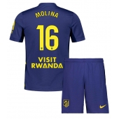 Atletico Madrid Nahuel Molina #16 Udebanetrøje Børn 2025-26 Kort ærmer (+ bukser)