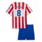 Atletico Madrid Pablo Barrios #8 Hjemmebanetrøje Børn 2025-26 Kort ærmer (+ bukser)