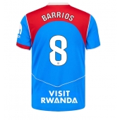 Atletico Madrid Pablo Barrios #8 Tredje trøje 2025-26 Kort ærmer