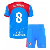 Atletico Madrid Pablo Barrios #8 Tredje trøje Børn 2025-26 Kort ærmer (+ bukser)