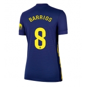 Atletico Madrid Pablo Barrios #8 Udebanetrøje Dame 2025-26 Kort ærmer