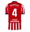 Atletico Madrid Rodrigo Mendoza #4 Hjemmebanetrøje 2026-27 Kort ærmer