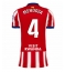 Atletico Madrid Rodrigo Mendoza #4 Hjemmebanetrøje Dame 2026-27 Kort ærmer