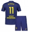 Atletico Madrid Thiago Almada #11 Udebanetrøje Børn 2025-26 Kort ærmer (+ bukser)