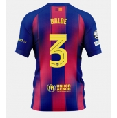 Barcelona Alejandro Balde #3 Hjemmebanetrøje 2025-26 Kort ærmer