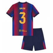 Barcelona Alejandro Balde #3 Hjemmebanetrøje Børn 2026-27 Kort ærmer (+ bukser)