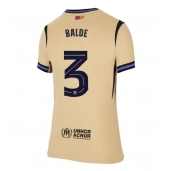 Barcelona Alejandro Balde #3 Udebanetrøje Dame 2025-26 Kort ærmer