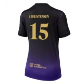 Barcelona Andreas Christensen #15 Udebanetrøje Dame 2026-27 Kort ærmer