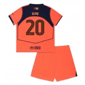 Barcelona Dani Olmo #20 Tredje trøje Børn 2025-26 Kort ærmer (+ bukser)