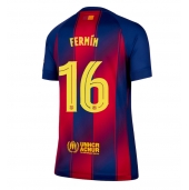 Barcelona Fermin Lopez #16 Hjemmebanetrøje Dame 2025-26 Kort ærmer