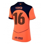 Barcelona Fermin Lopez #16 Tredje trøje Dame 2025-26 Kort ærmer