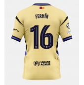 Barcelona Fermin Lopez #16 Udebanetrøje 2025-26 Kort ærmer