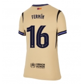 Barcelona Fermin Lopez #16 Udebanetrøje Dame 2025-26 Kort ærmer