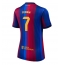 Barcelona Fermin Lopez #7 Hjemmebanetrøje Dame 2026-27 Kort ærmer