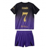 Barcelona Fermin Lopez #7 Udebanetrøje Børn 2026-27 Kort ærmer (+ bukser)
