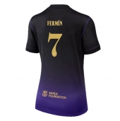 Barcelona Fermin Lopez #7 Udebanetrøje Dame 2026-27 Kort ærmer