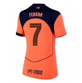 Barcelona Ferran Torres #7 Tredje trøje Dame 2025-26 Kort ærmer