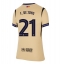 Barcelona Frenkie de Jong #21 Udebanetrøje Dame 2025-26 Kort ærmer