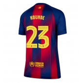 Barcelona Jules Kounde #23 Hjemmebanetrøje Dame 2025-26 Kort ærmer