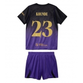 Barcelona Jules Kounde #23 Udebanetrøje Børn 2026-27 Kort ærmer (+ bukser)