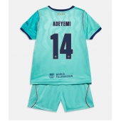 Barcelona Karim Adeyemi #14 Tredje trøje Børn 2026-27 Kort ærmer (+ bukser)