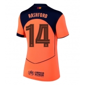 Barcelona Marcus Rashford #14 Tredje trøje Dame 2025-26 Kort ærmer