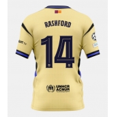 Barcelona Marcus Rashford #14 Udebanetrøje 2025-26 Kort ærmer