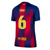 Barcelona Paez Gavi #6 Hjemmebanetrøje Dame 2025-26 Kort ærmer