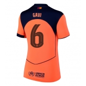 Barcelona Paez Gavi #6 Tredje trøje Dame 2025-26 Kort ærmer