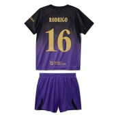 Barcelona Rodri Hernandez #16 Udebanetrøje Børn 2026-27 Kort ærmer (+ bukser)