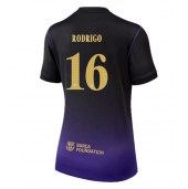 Barcelona Rodri Hernandez #16 Udebanetrøje Dame 2026-27 Kort ærmer